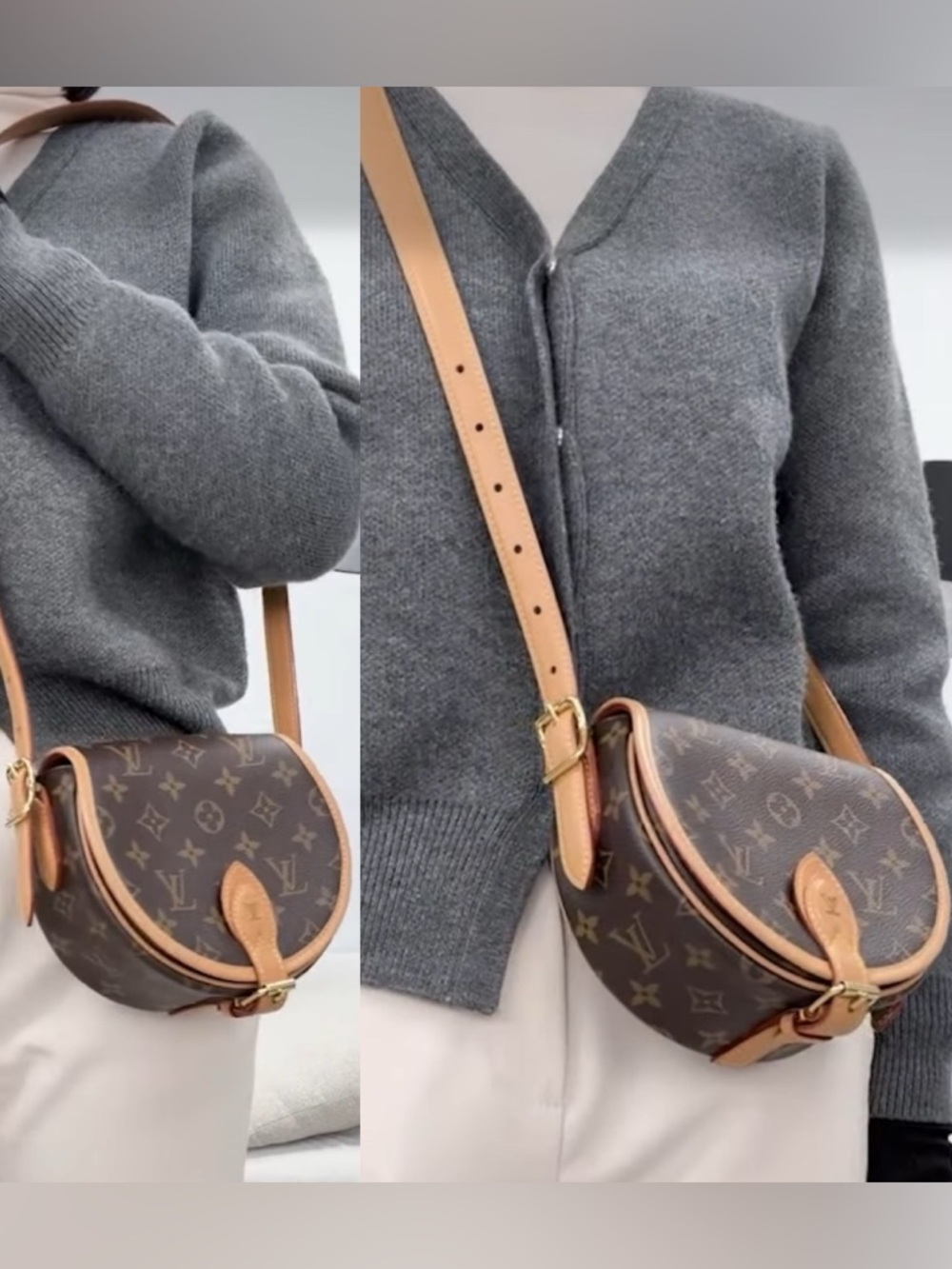 💎 Authentic 💎 BEAUTIFUL Louis Vuitton Crossbody Monogram Tambourine